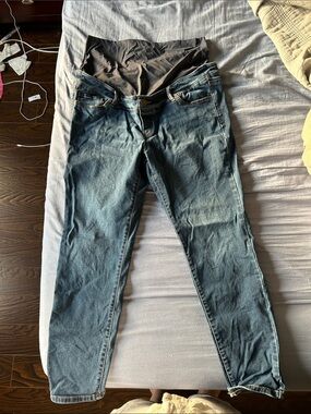 Thyme Maternity Blue Denim Skinny Maternity Jeans